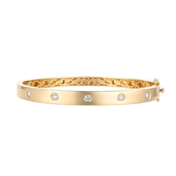 Le Vian® Bangle featuring Nude Diamonds™ set in 14K Honey Gold™